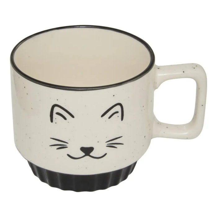 Mug bicolore Animaux 30cl