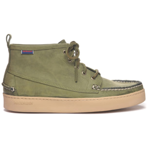 Mocassini Sebago Uomo Verde BRIG CH