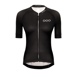 Maillot de manga corta ECOON modelo Galibier Women en color Negro