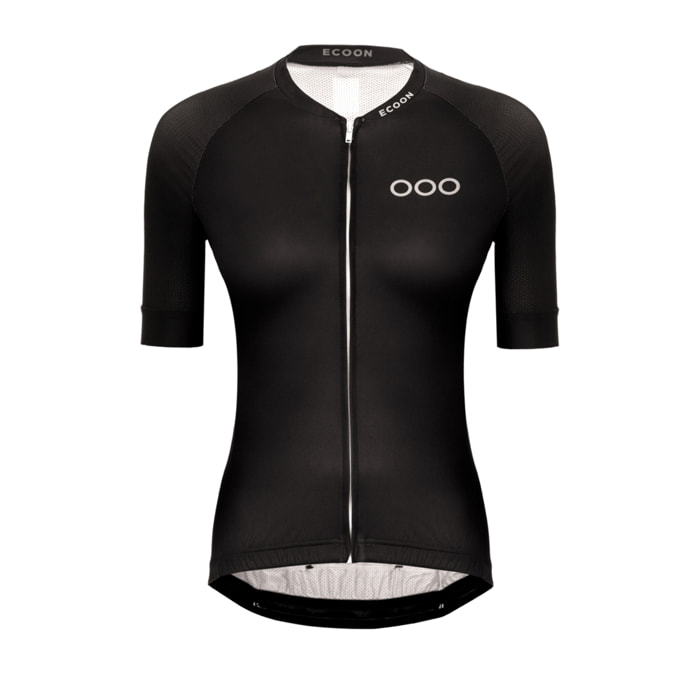 Maillot de manga corta ECOON modelo Galibier Women en color Negro