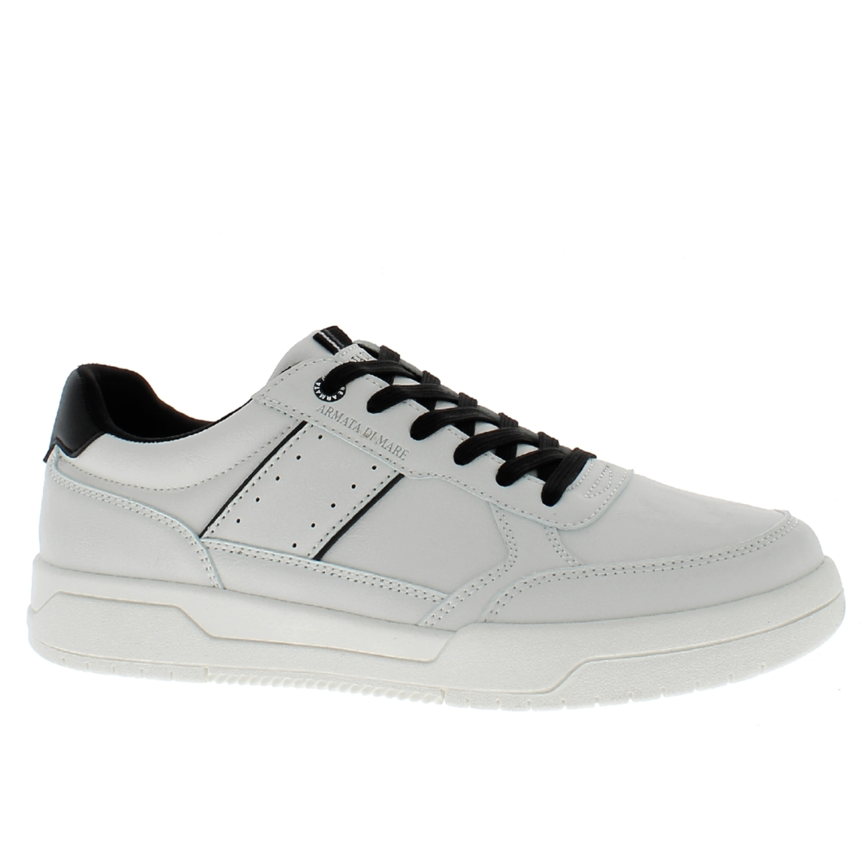 Armata di Mare Scarpe Uomo Sneakers Casual Stringate con Soletta Rimovibile in Memory Foam AMU W24M616 Off White