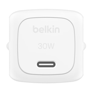 Chargeur BELKIN 30W USB Poxer delivery  PPS Blanc