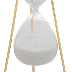 Sablier "Olen" gris H21cm