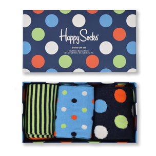 Calcetines 3-pack big dot Happy socks