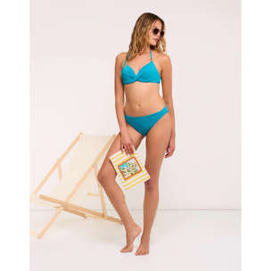 Top Bikini Turquesa - Pepina