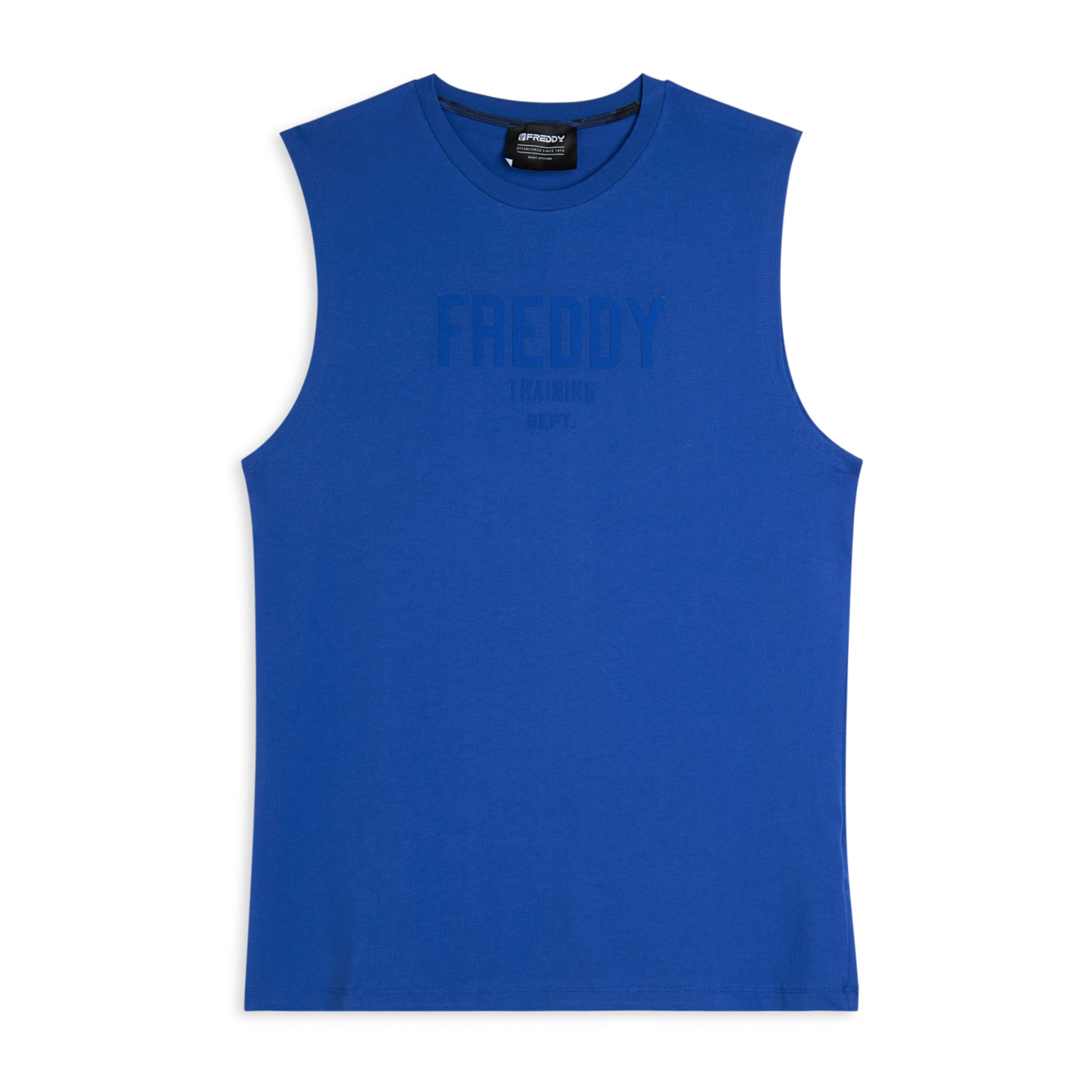 Canotta in Cotone con Stampa frontale in tono colore