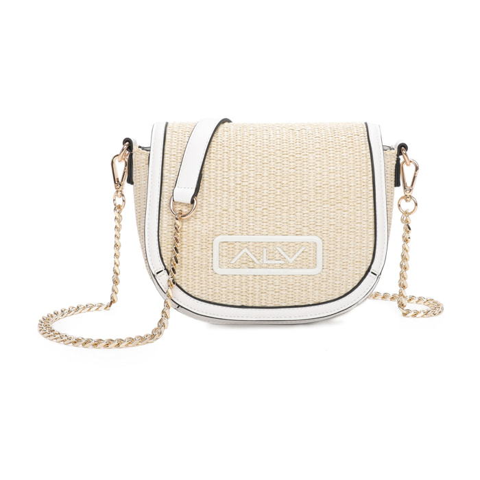 Borsa a tracolla  da donna Poliuretano Prodotto alla Moda 19x16x6 cm
