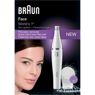 Epilateur BRAUN Face 810 + brosse