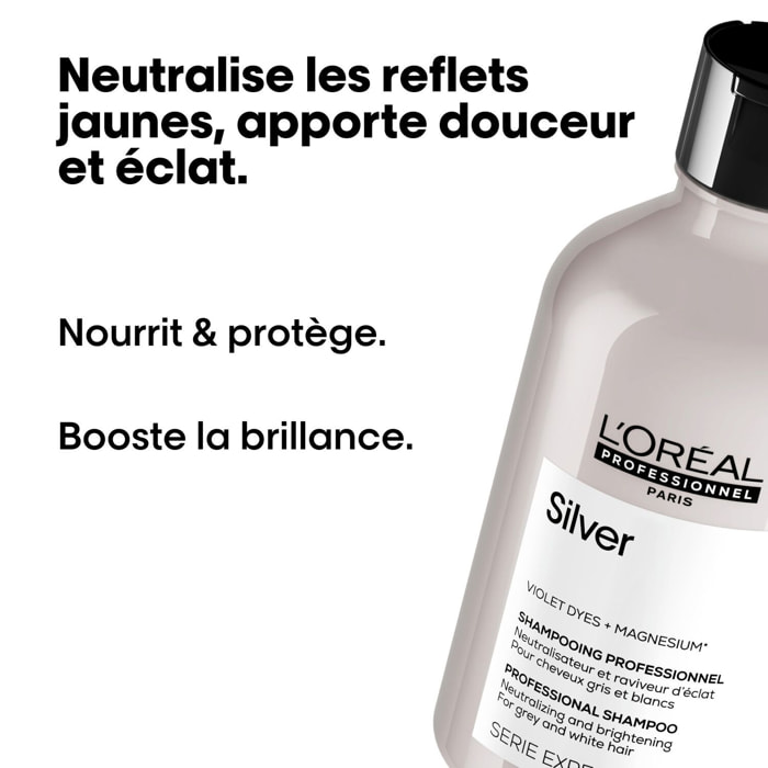 Serie Expert Silver - Shampooing Déjaunissant