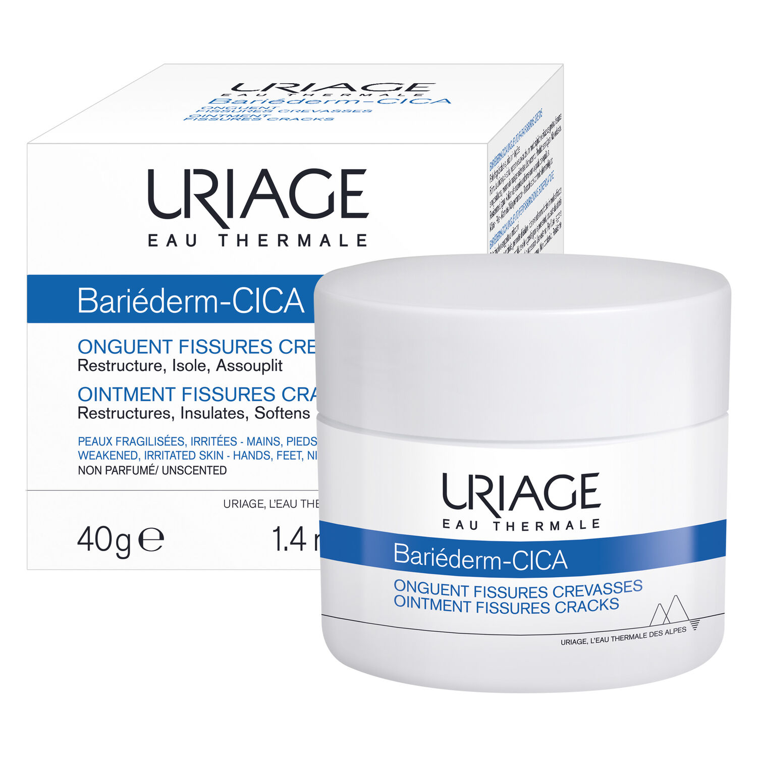 Bariéderm - Onguent Fissures et Crevasses - Isolant & Réparateur 40 ml