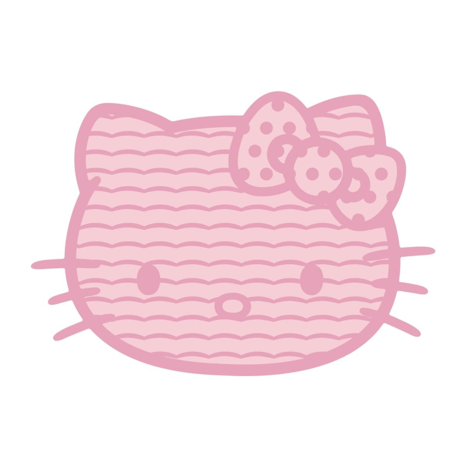 Comedero de silicona para perros diseño hello kitty