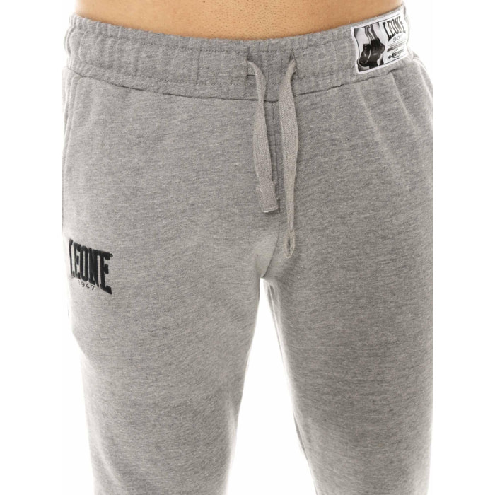 Pantalón deportivo Leone 1947 Apparel con elástico y cordón ajustable. Para relajarse a diario.
