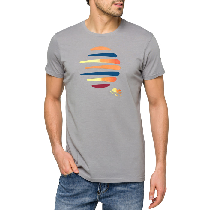 Camiseta de algodón 150 gr Hot Buttered Balangan Gris