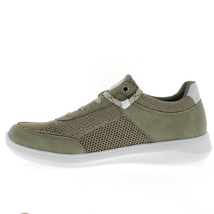 Armata di Mare Scarpe Uomo Sneakers Casual Stringate con Soletta Rimovibile in Memory Foam AMU S25M725 Khaki