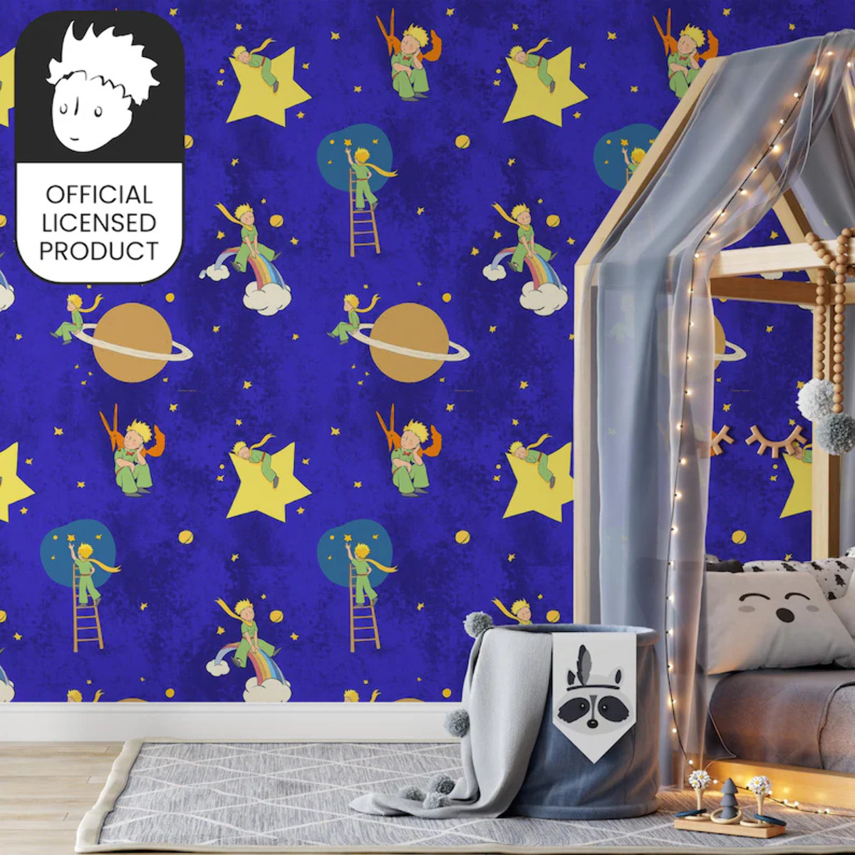 Carta da Parati Ufficiale Il Piccolo Principe Cielo Notturno