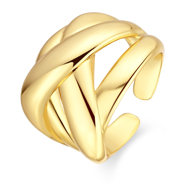 Anillo Xolit acabado oro amarillo 18k