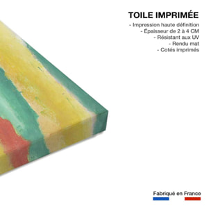 Tableau célèbre de Franz Marc Chevaux dans le paysage Toile imprimée