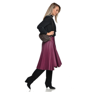 Borsa a spalla Anna Luchini Marrone