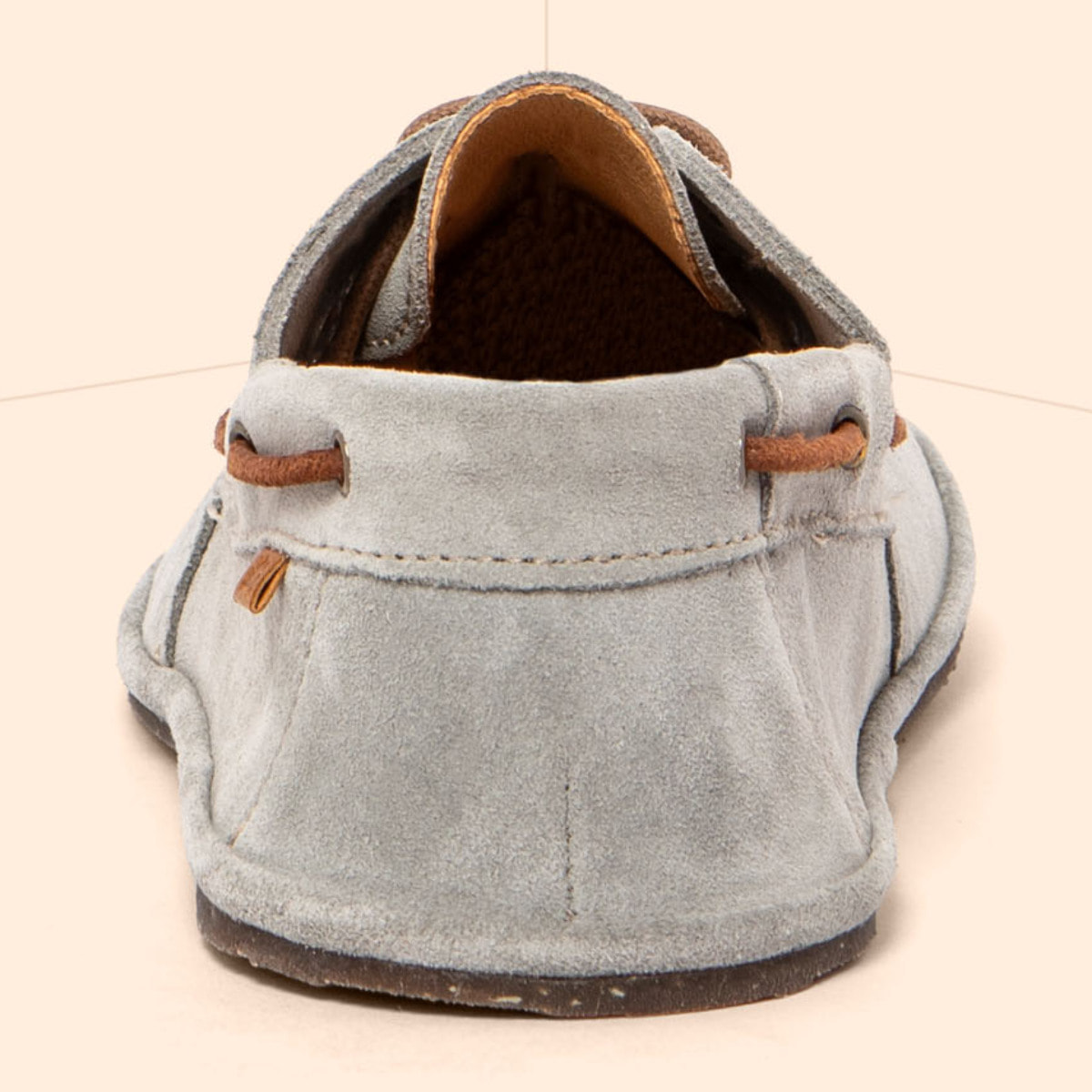 Zapatos N5675 SILK SUEDE BLUE/ BARE color Blue