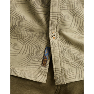 Camisa Manga Corta Caqui - Zendaya