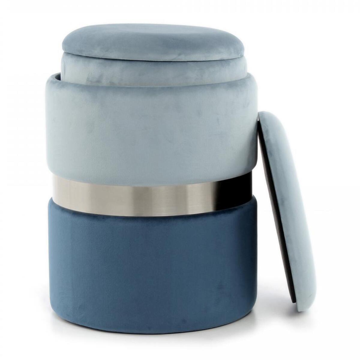 Lot de 2 tabourets DUPI Partiellement fabriqué à la main