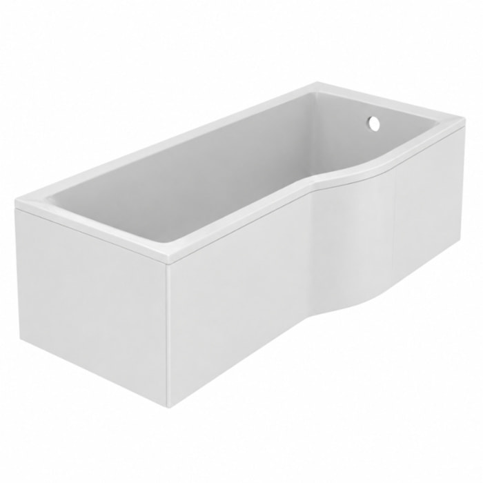 Baignoire bain douche 170 x 80 cm droite Connect Air + tablier