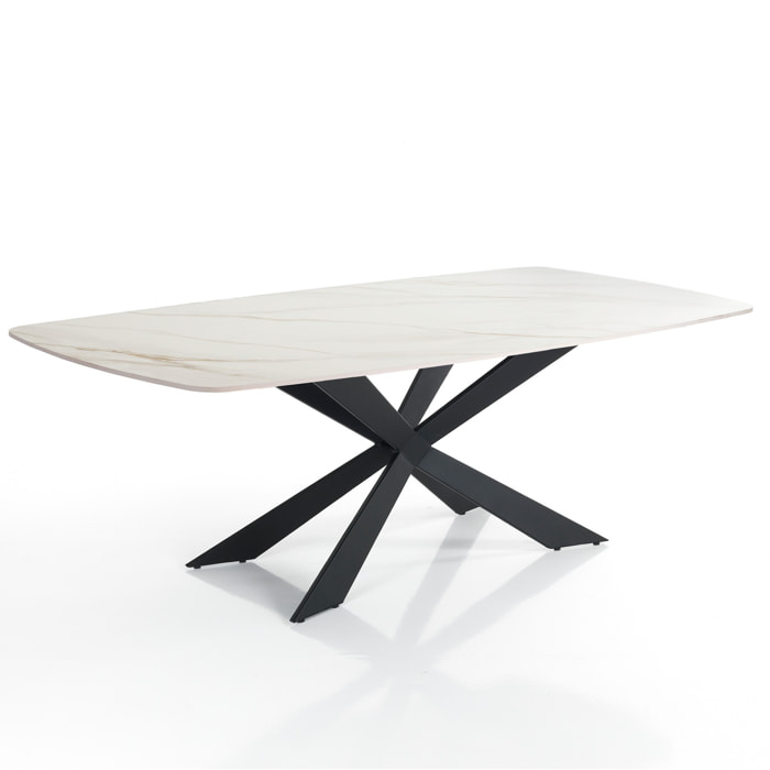 Tomasucci CONSEILS Table en marbre glacé