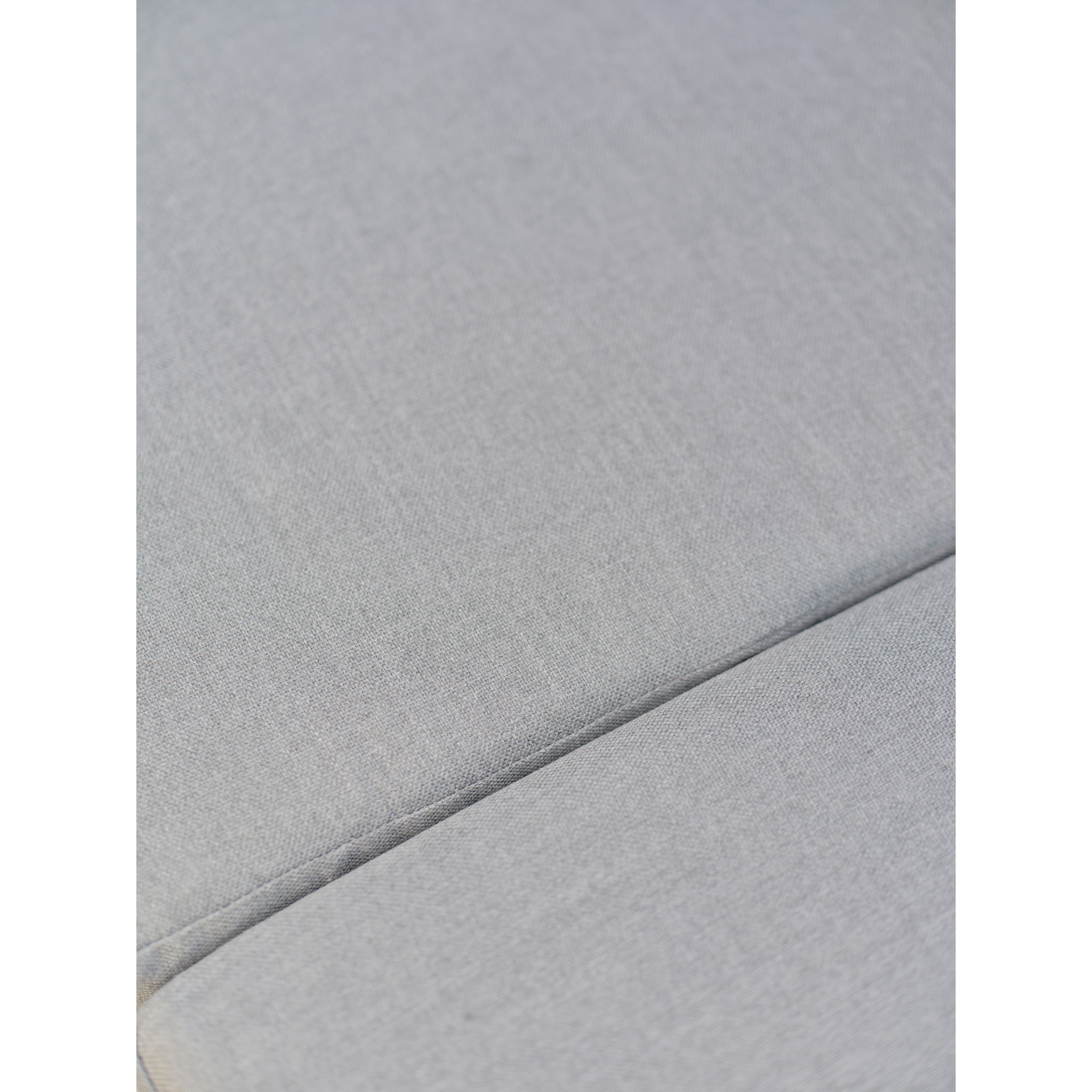 VALENCIA - Salon de jardin d'angle 6 places en teck et aluminium