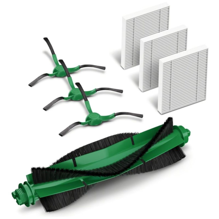 Kit accessoires IROBOT Remplacement complet brosses Roomba 10X 10X+ AE