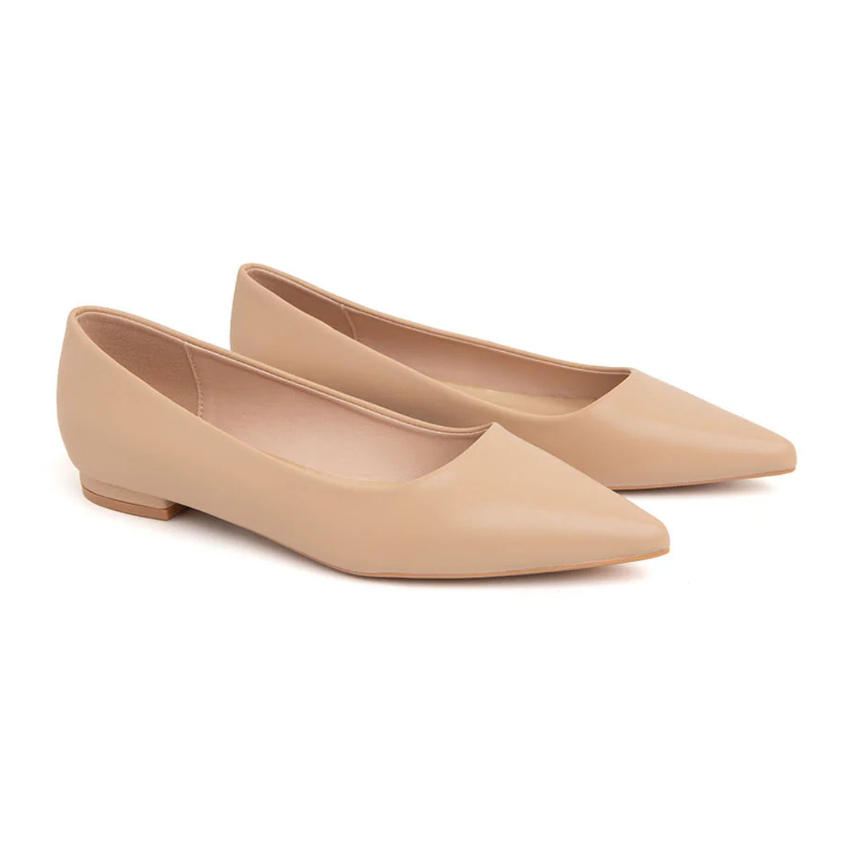Ballerina a punta - BEIGE