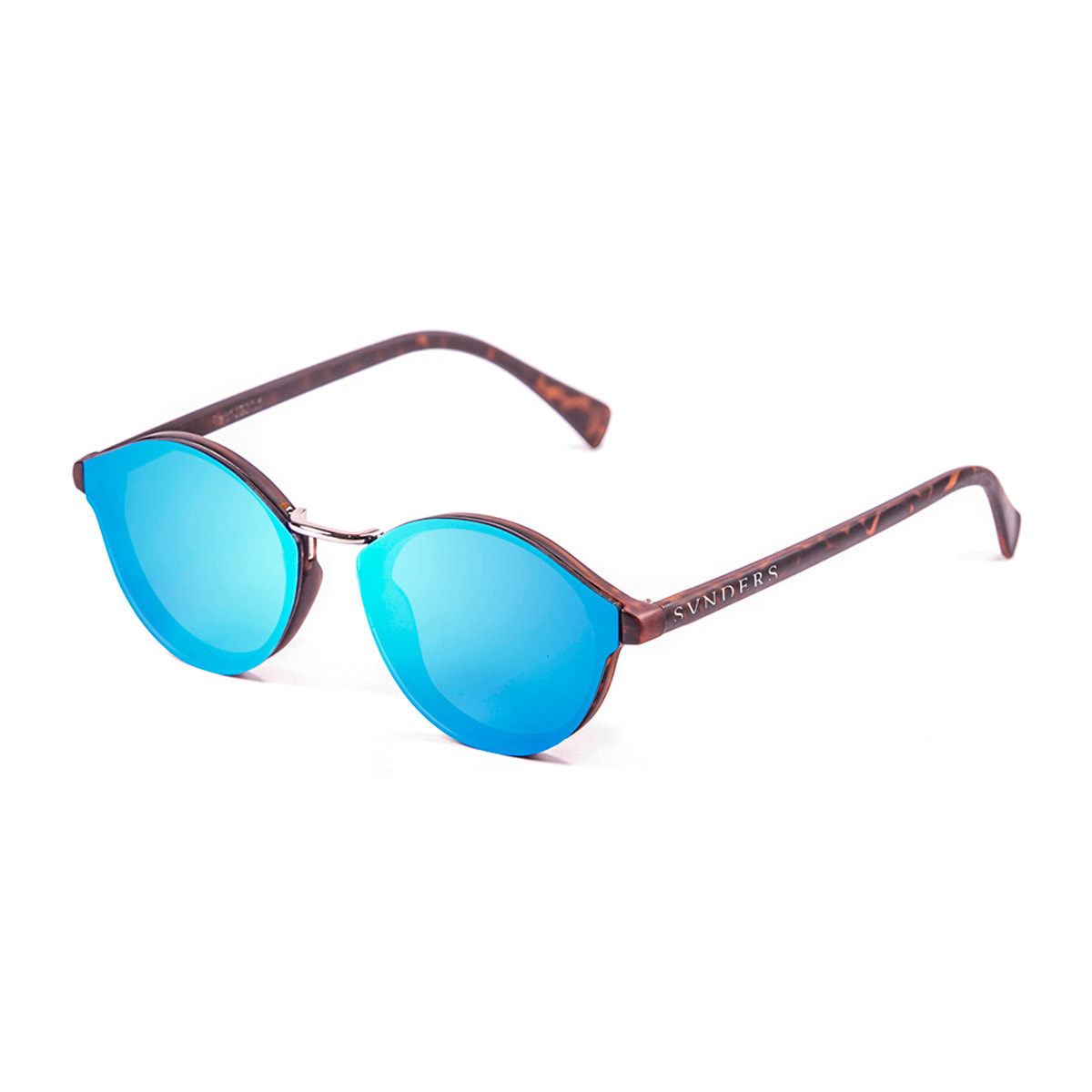 GAFAS DE SOL SUNPERS BIARRITZ METAL FLAT de color Marron