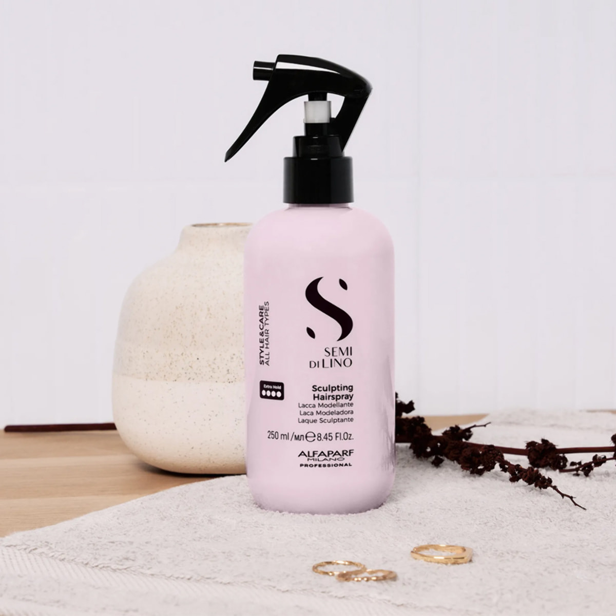 ALFAPARF MILANO Semi Di Lino Style & Care Sculpting Hairspray 250ml