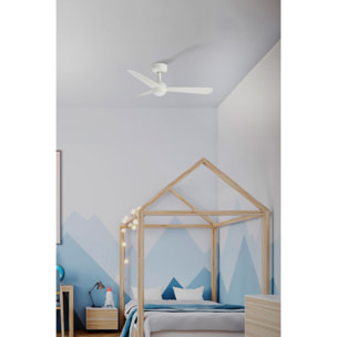 SFERA S Ventilador de techo blanco