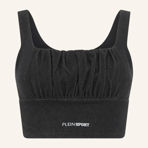 PLEIN SPORT Top Denim Touch PS