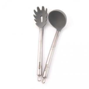 Set de 2 pièces pâtes gris - Swinox