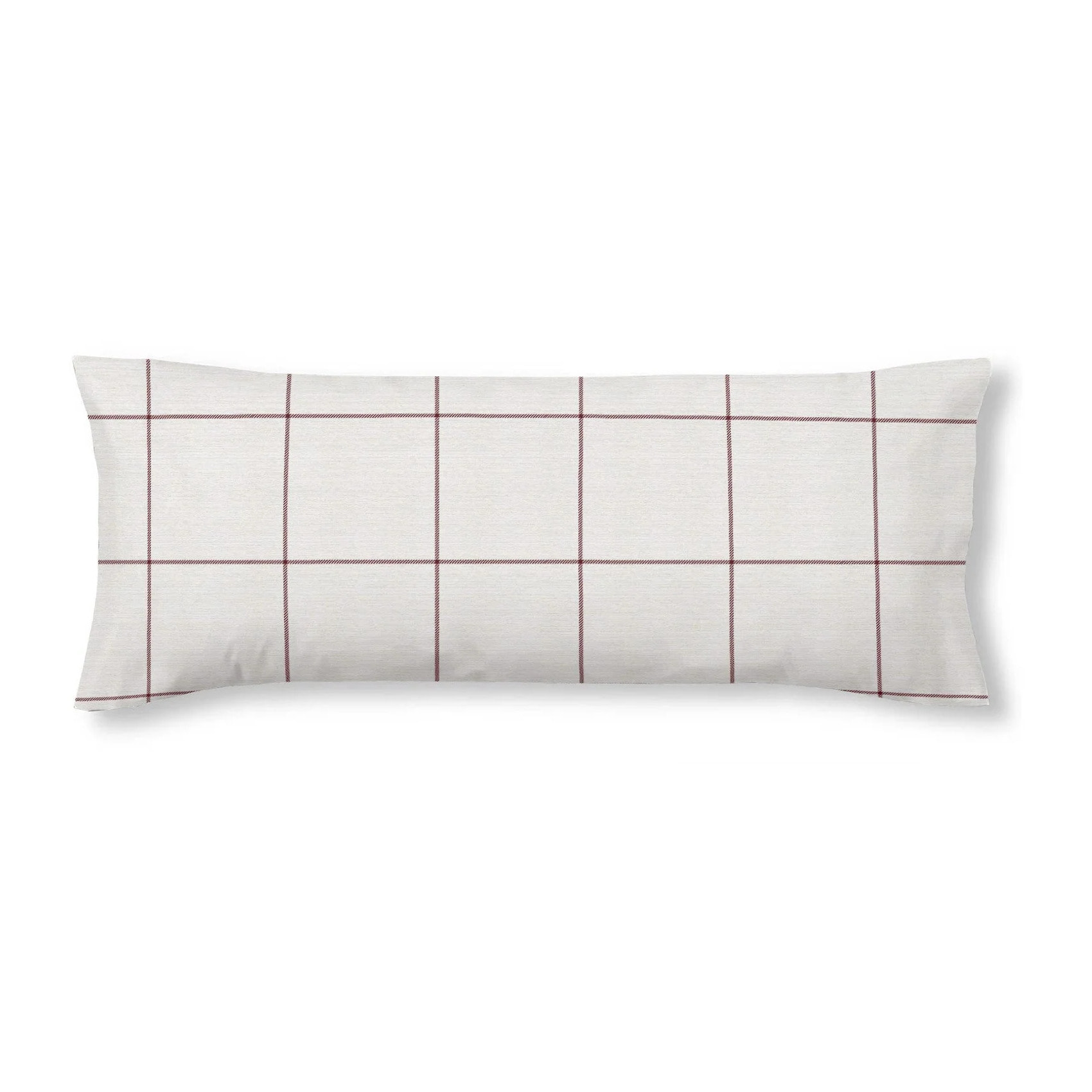 Taie d'oreiller Red Windowpana