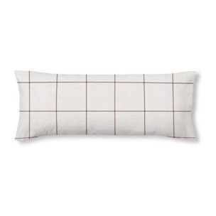 Taie d'oreiller Red Windowpana
