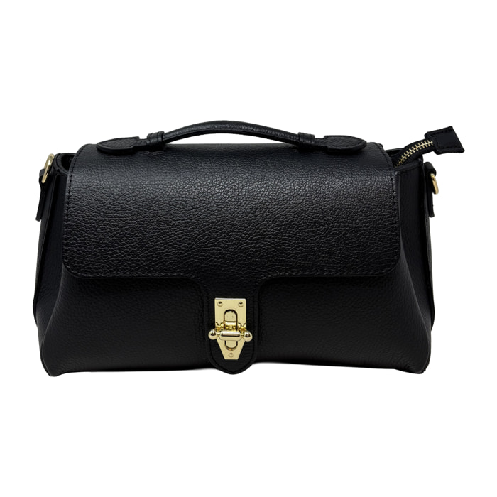 Borsa a Mano Elegante in Vera Pelle Made in Italy