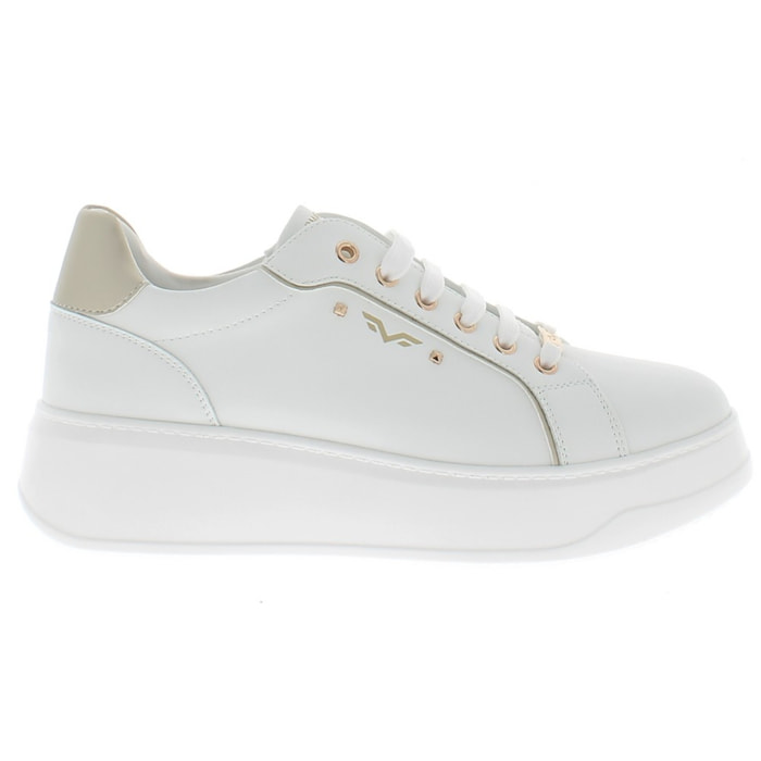 Armata di Mare Scarpe Donna Sneakers Basse con Soletta in Memory Foam AMD S51H31 White
