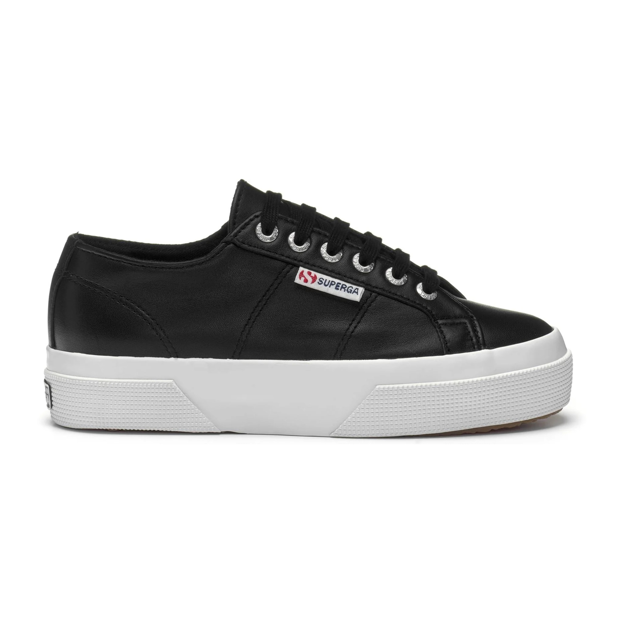 Superga - Zapatos de mujer Mujer Negro - 2740 PLATFORM NAPPA