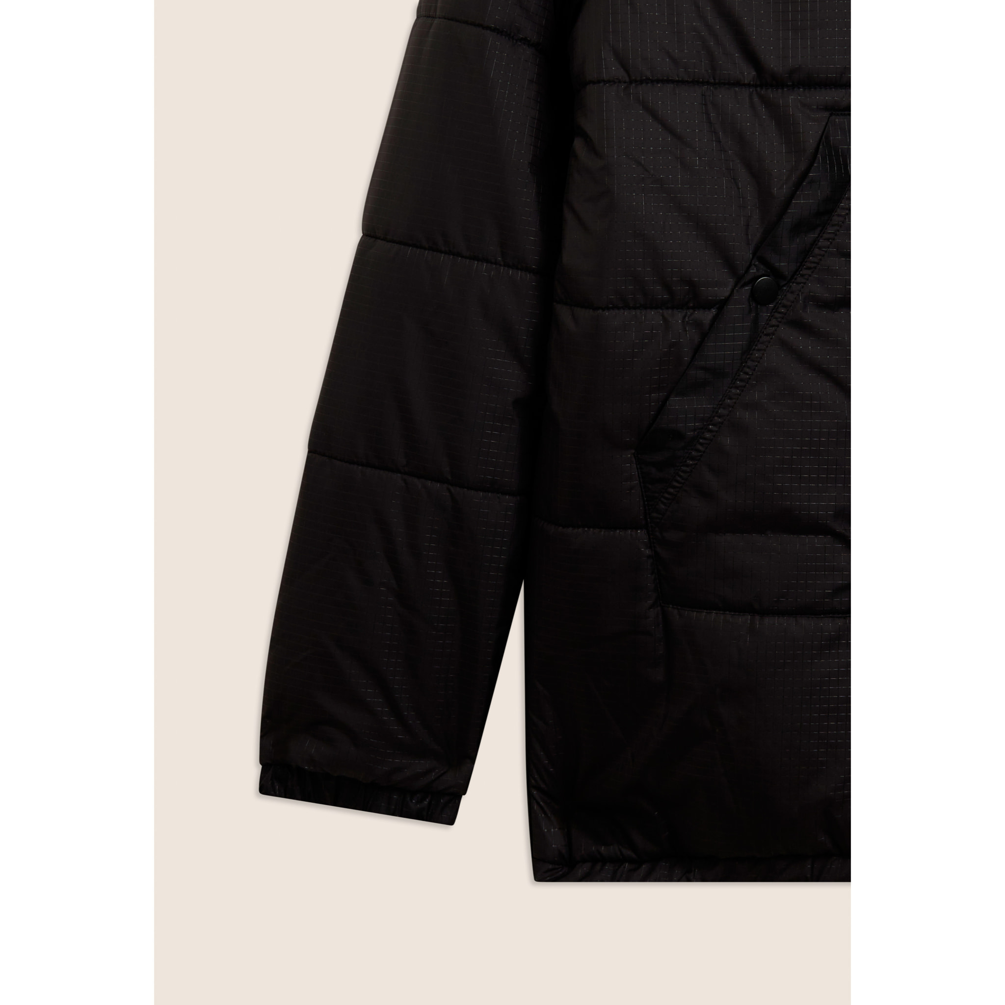 Piumino uomo trapuntato con cappuccio