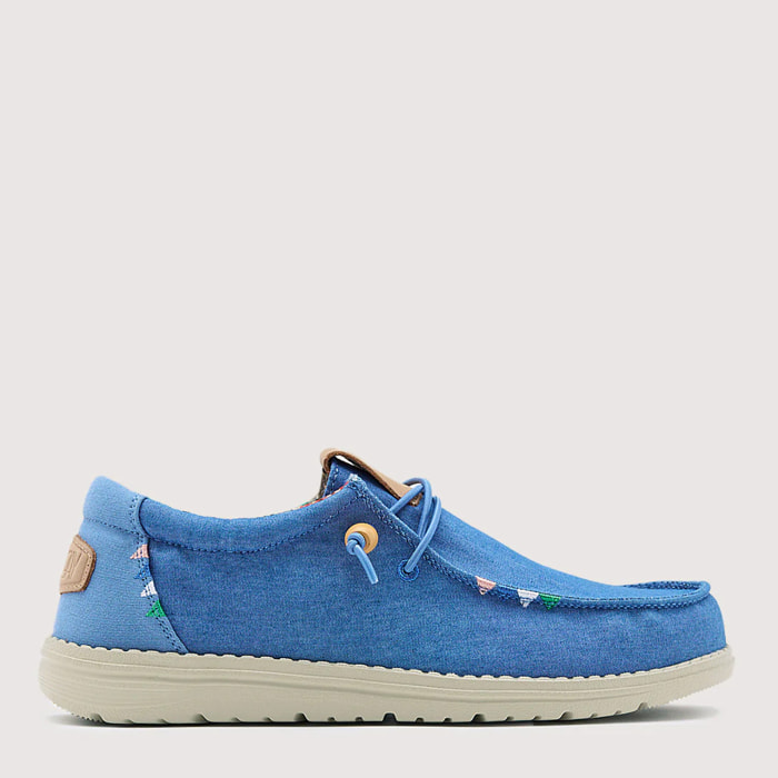 Mocasines Casual Azul - Wonder