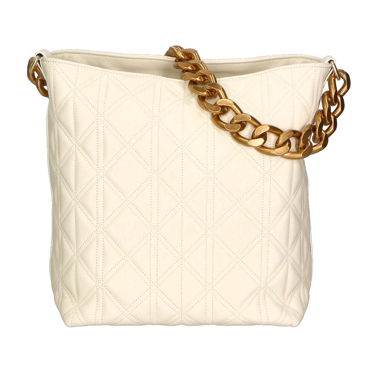 Borsa a spalla da donna - Modello Adra - Vera pelle - 31.0 x 17.0 x 15.5 cm
