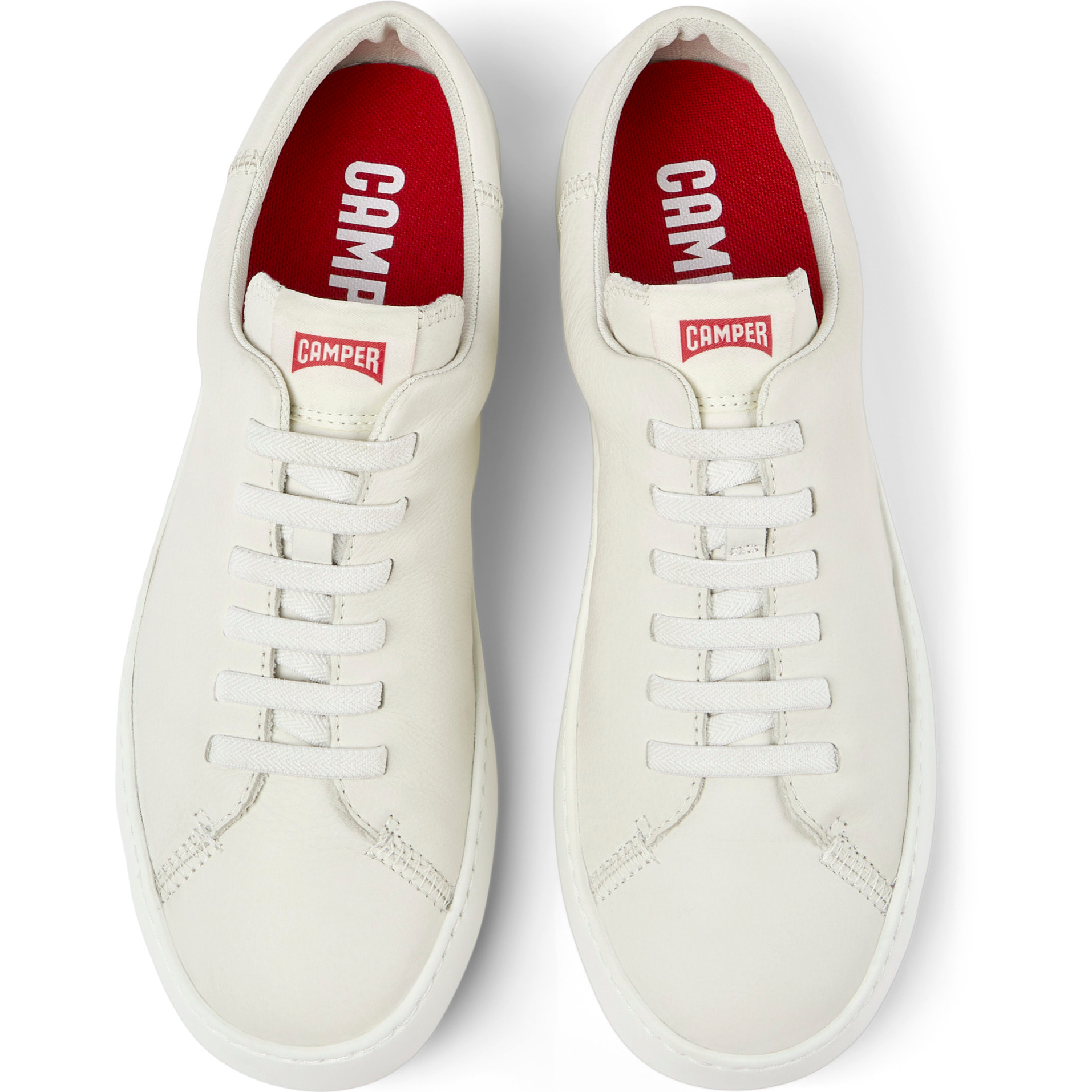 Sneakers - CAMPER Peu Touring - Bianco - Pelle liscia