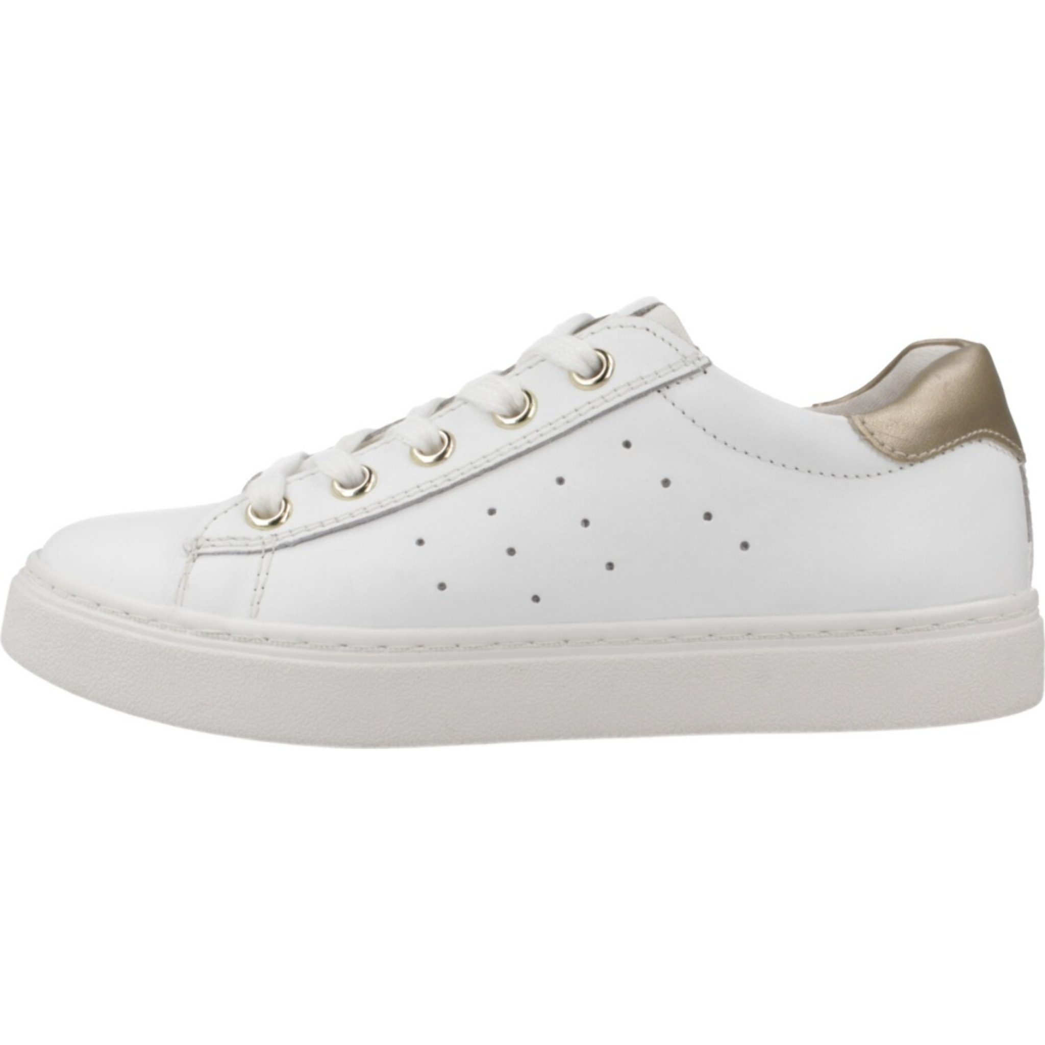 Zapatillas Niño de la marca GEOX  modelo J NASHIK GIRL White