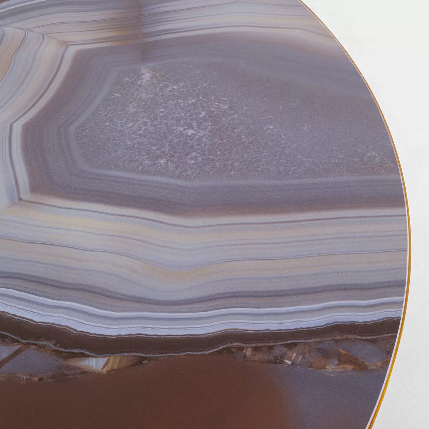Table Grande Possibilita 120cm effet agate Kare Design
