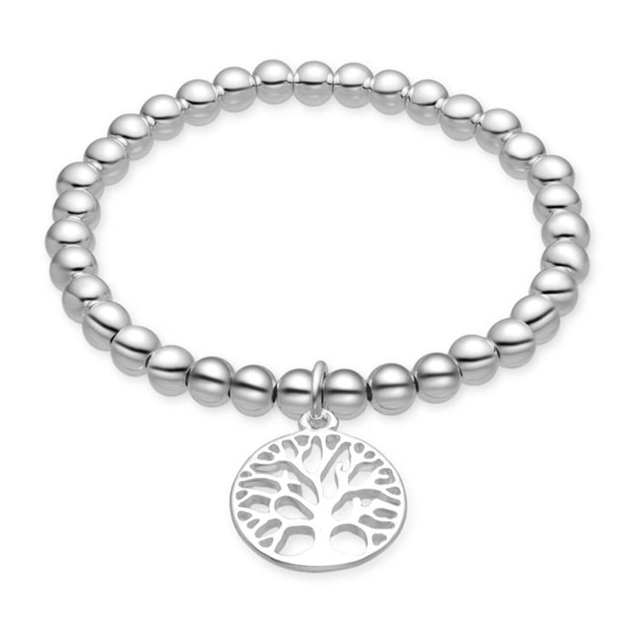 Pulsera Lux by Lux acabado en rodio