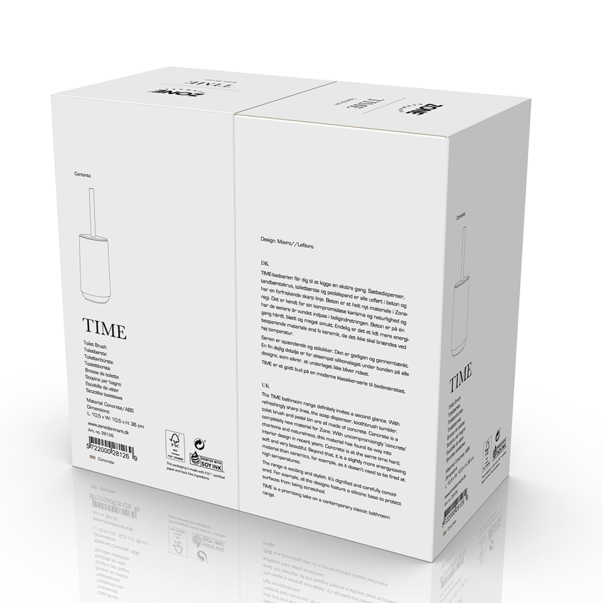 Brosse de toilette Time