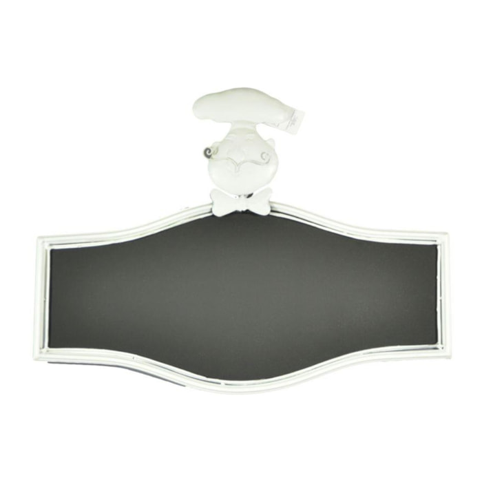 Lavagna in metallo cuoco rettangolare svasato cm54,5x41x2