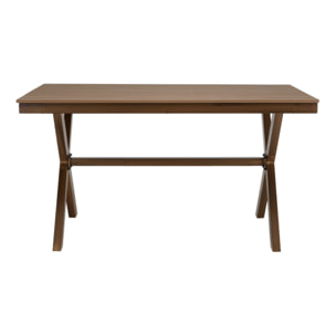 VIANNEY - Table de jardin rectangulaire 4 personnes 140x80cm